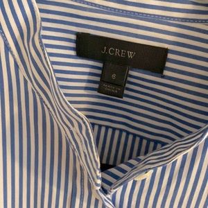 J. Crew Button down Bodysuit Shirt — Size 6